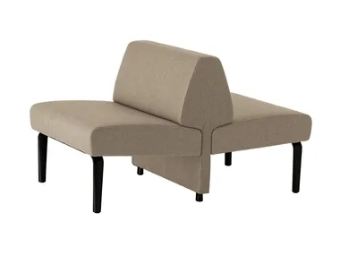 AMBIT 1045 - Fabric bench seating with back _ Et al.